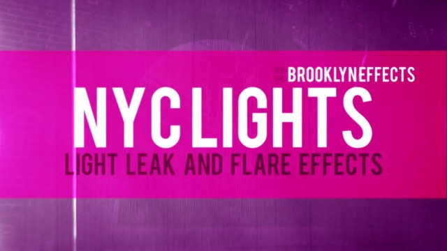 NYC Lights™ for Final Cut Pro X™ from Brooklyn Effects™
