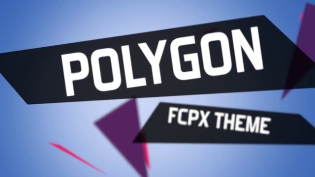 POLYGON – PROFESSIONAL FINAL CUT PRO X THEME