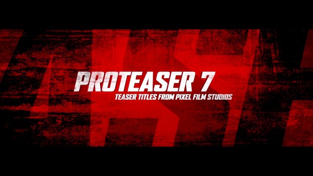 PROTEASER VOLUME 7 – PROFESSIONAL TEASER TRAILER TITLES FOR FCPX – PIXEL FILM STUDIOS