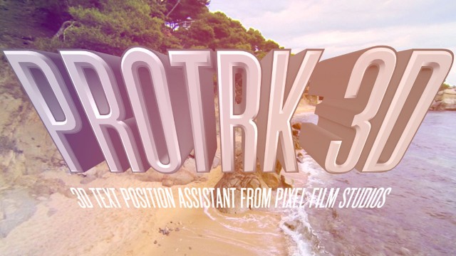 PROTRK™ 3D – PROFESSIONAL 3D TEXT POSITIONING ASSISTANT FOR FCPX – PIXEL FILM STUDIOS