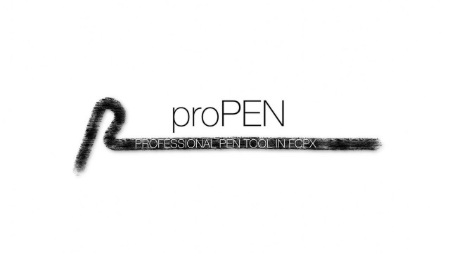 PROPEN™ – PROFESSIONAL PEN TOOL IN FCPX FROM PIXEL FILM STUDIOS