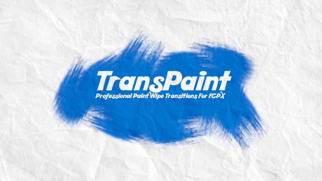 Pixel Film Studios – TRANSPAINT™ PROFESSIONAL PAINT WIPE TRANSITIONS FOR FCPX