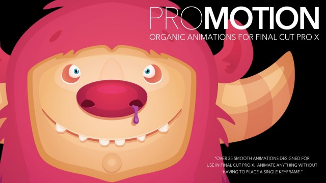 PROMOTION – Organic Animations for Final Cut Pro X – Pixel Film Studios
