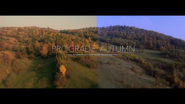 ProGrade: Autumn – Professional Autumn Color Grades for FCPX from Pixel Film Studios