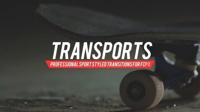 Pixel Film Studios – TranSports – Professional Sports Styled Transitions For FCPX