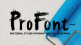 ProFont: Brush – Professional Stylized Typography for FCPX from Pixel Film Studios