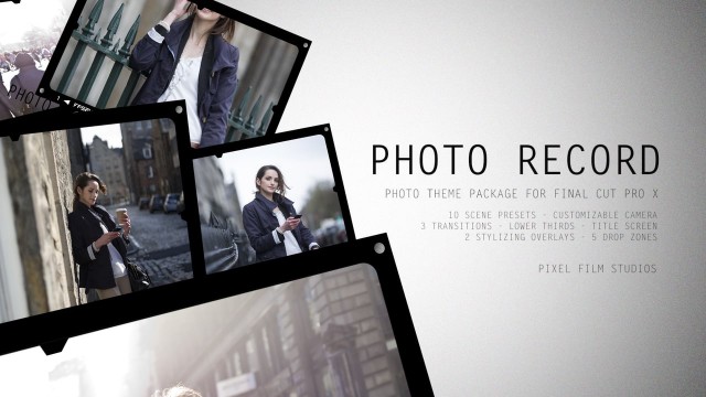 Photo Record – Photo Theme Package for Final Cut Pro X – Pixel Film Studios